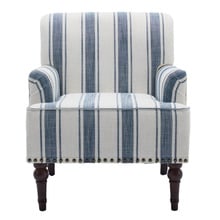 Grecia Striped Accent Chair